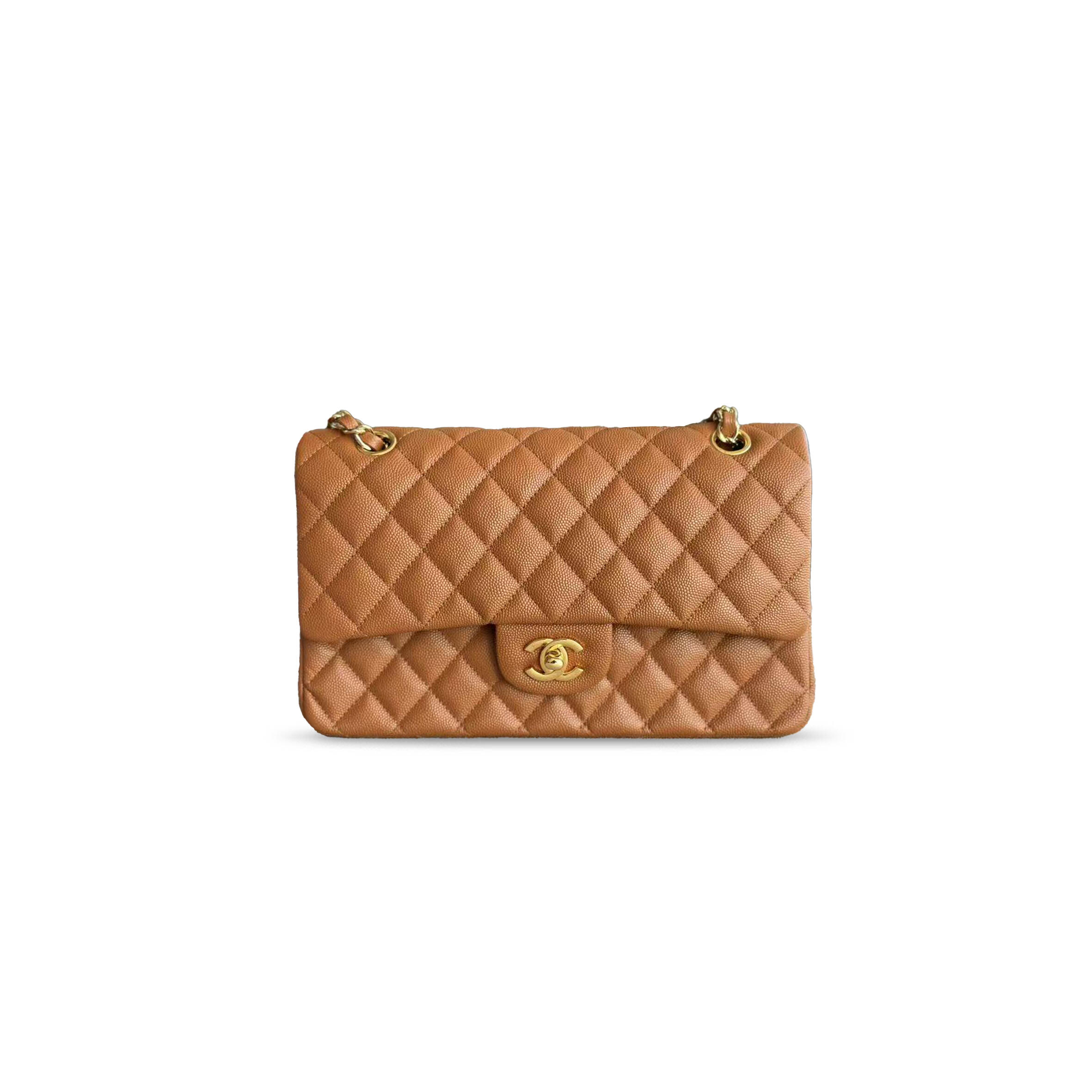 CHANEL CAVIAR QUILTED MEDIUM CLASSIC FLAP A01112 (25.5*15.5*6.5cm)
